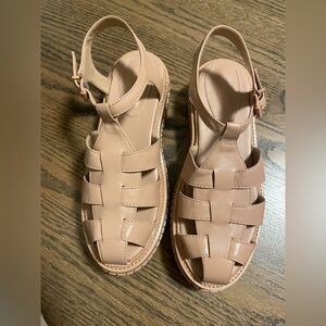 Schutz Fisherman Sandals